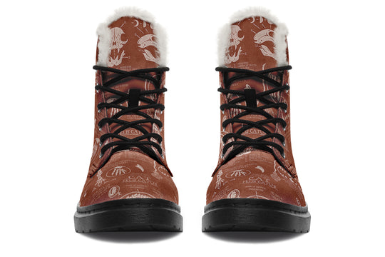 Rosewood Cat Study Winter Boots
