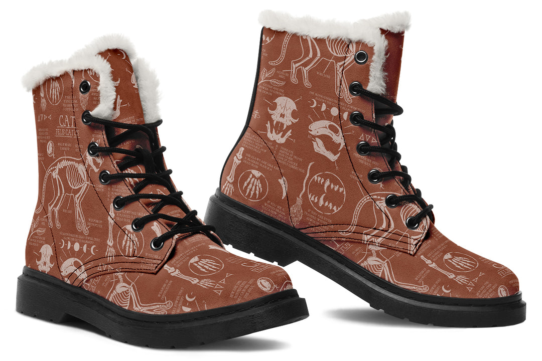 Rosewood Cat Study Winter Boots