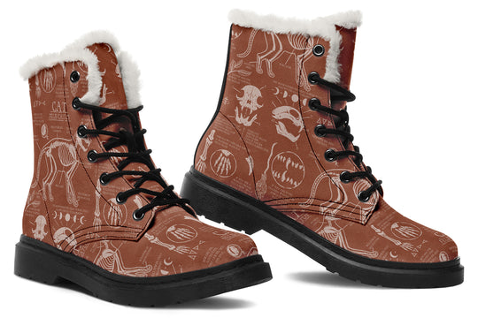 Rosewood Cat Study Winter Boots