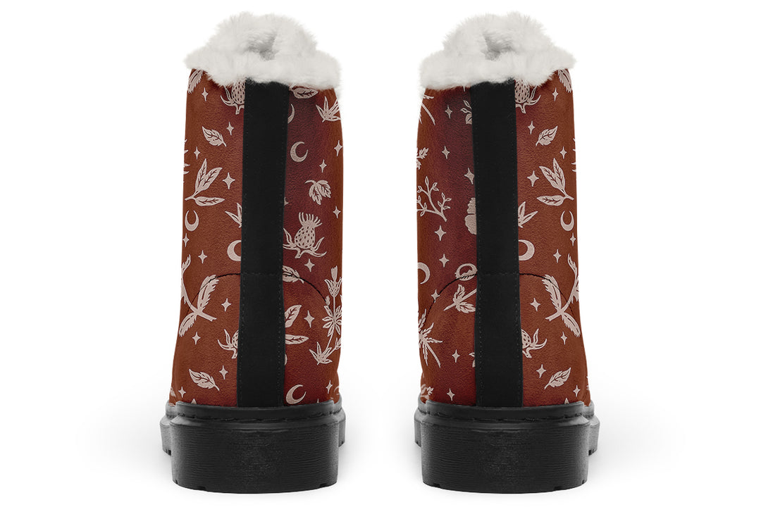 Rosewood Green Witch Winter Boots