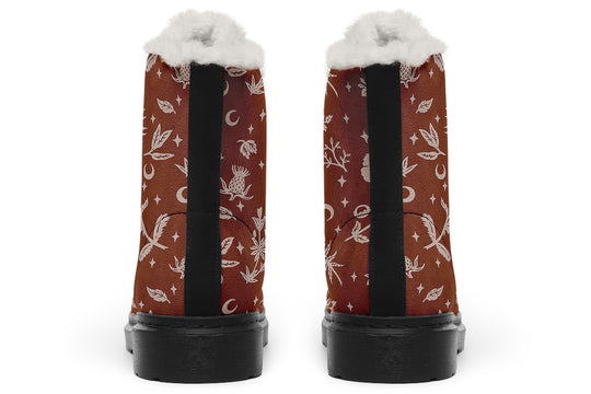 Rosewood Green Witch Winter Boots