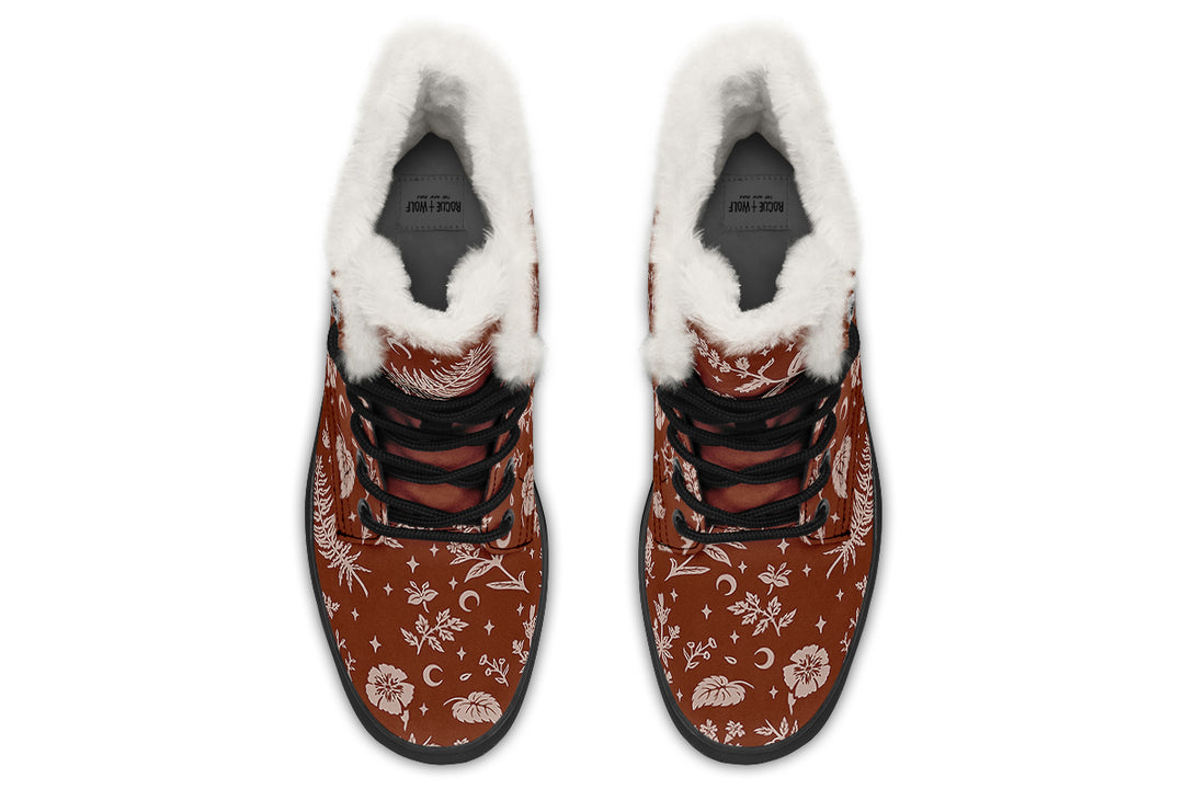 Rosewood Green Witch Winter Boots