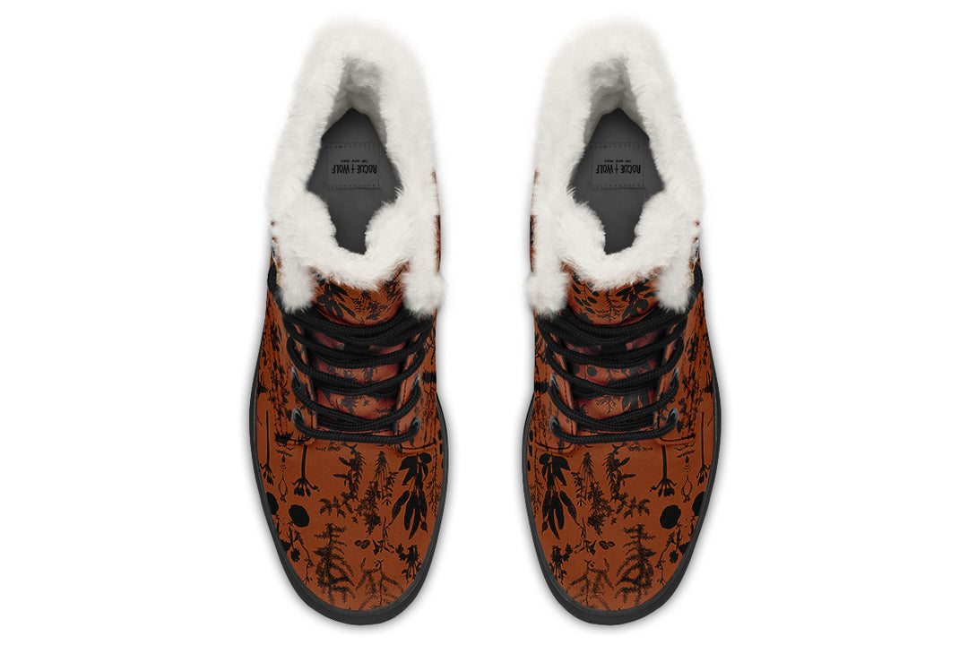 Rust Autumn Memoir Winter Boots