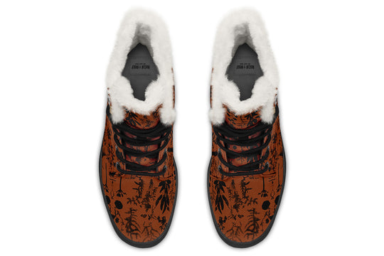 Rust Autumn Memoir Winter Boots