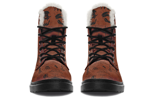 Rust Cat Study Winter Boots