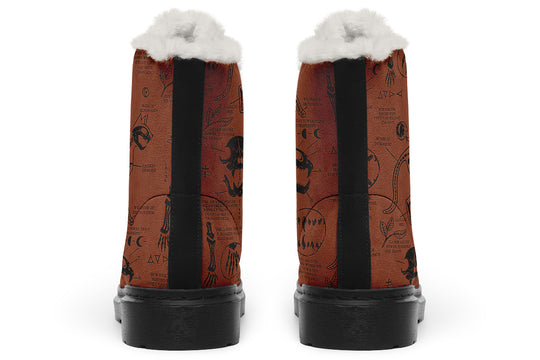 Rust Cat Study Winter Boots