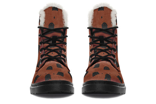 Rust Ghost Party Winter Boots
