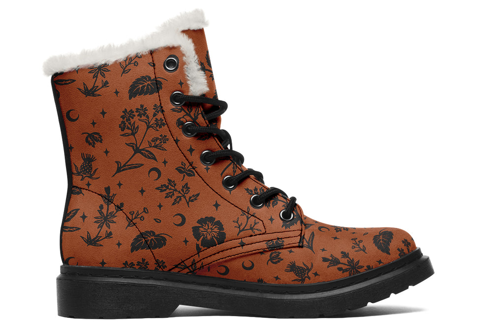 Rust Green Witch Winter Boots