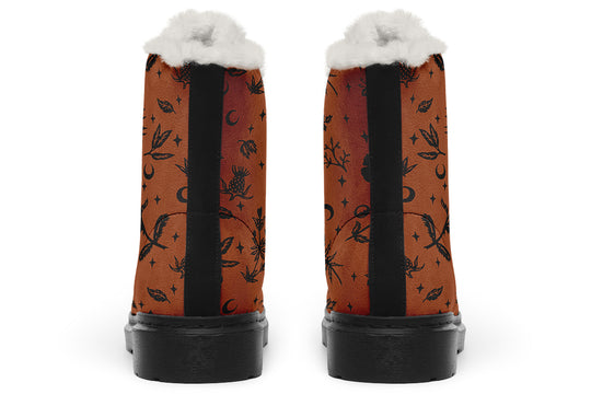 Rust Green Witch Winter Boots