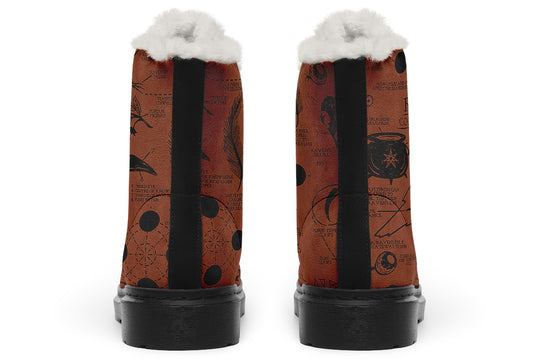 Rust Raven Study Winter Boots