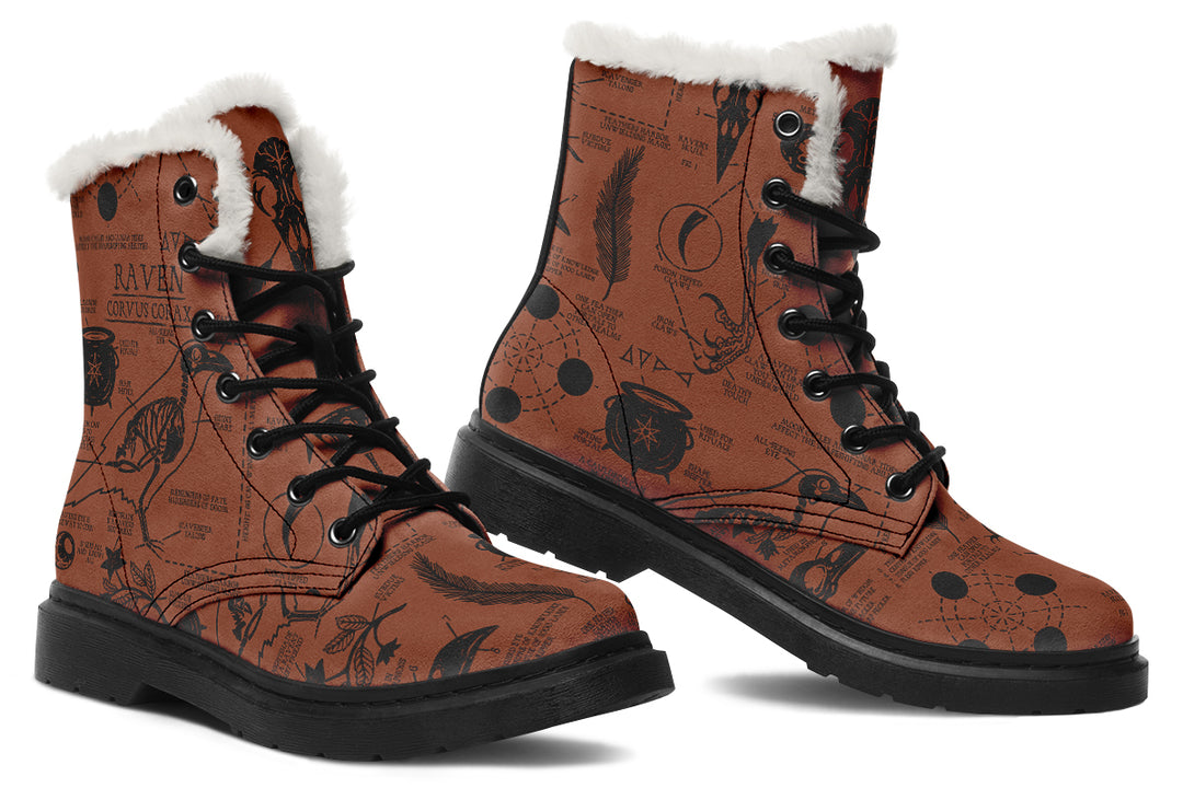Rust Raven Study Winter Boots