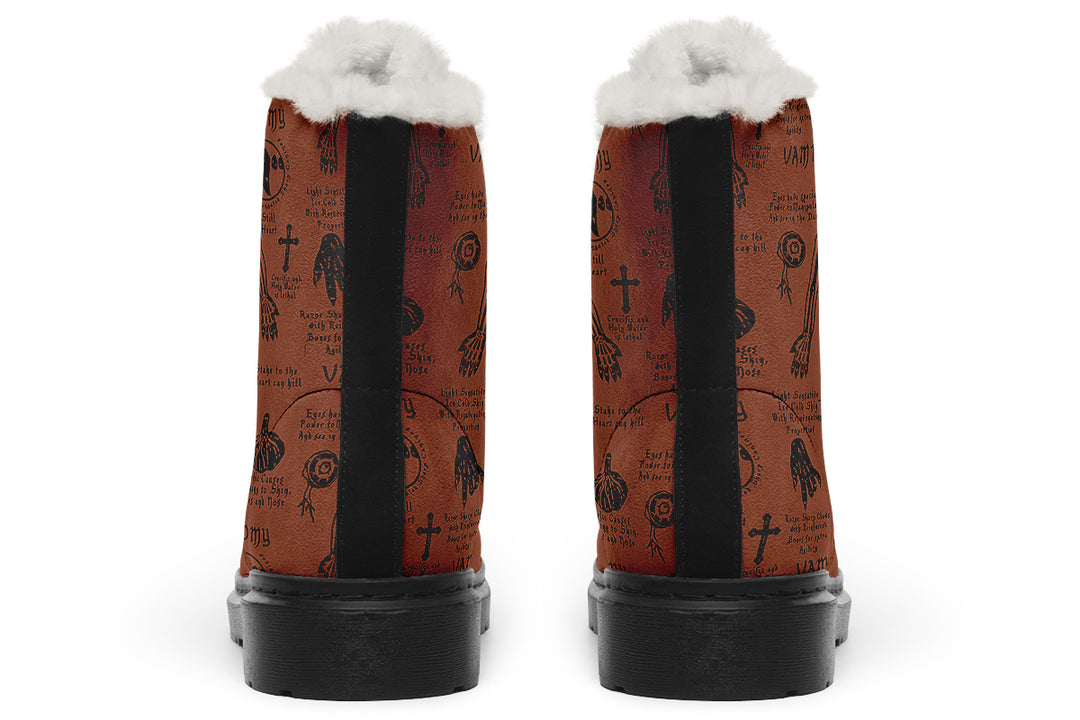 Rust Vampire Study Winter Boots