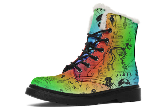 Spectrum Cat Study Winter Boots