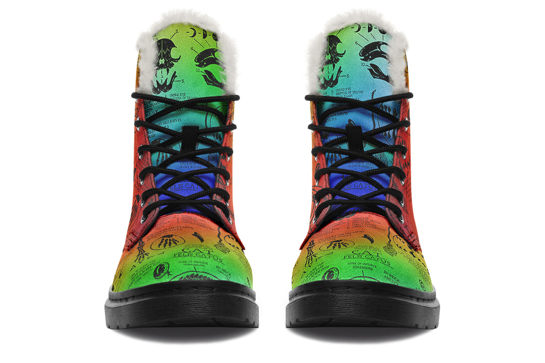Spectrum Cat Study Winter Boots
