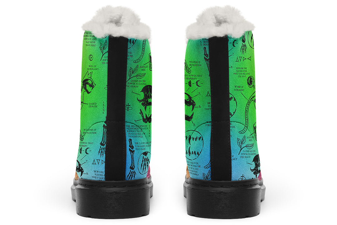 Spectrum Cat Study Winter Boots