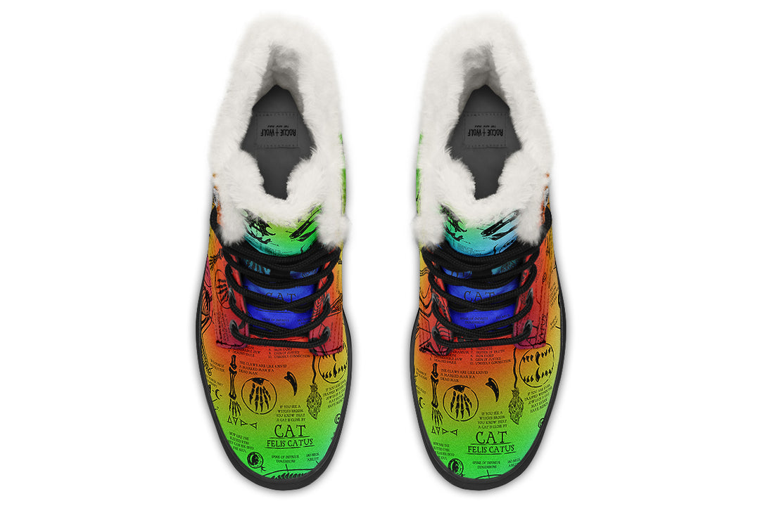 Spectrum Cat Study Winter Boots