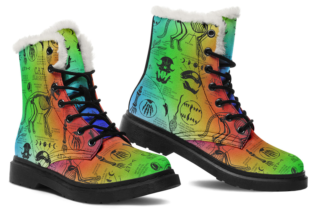 Spectrum Cat Study Winter Boots
