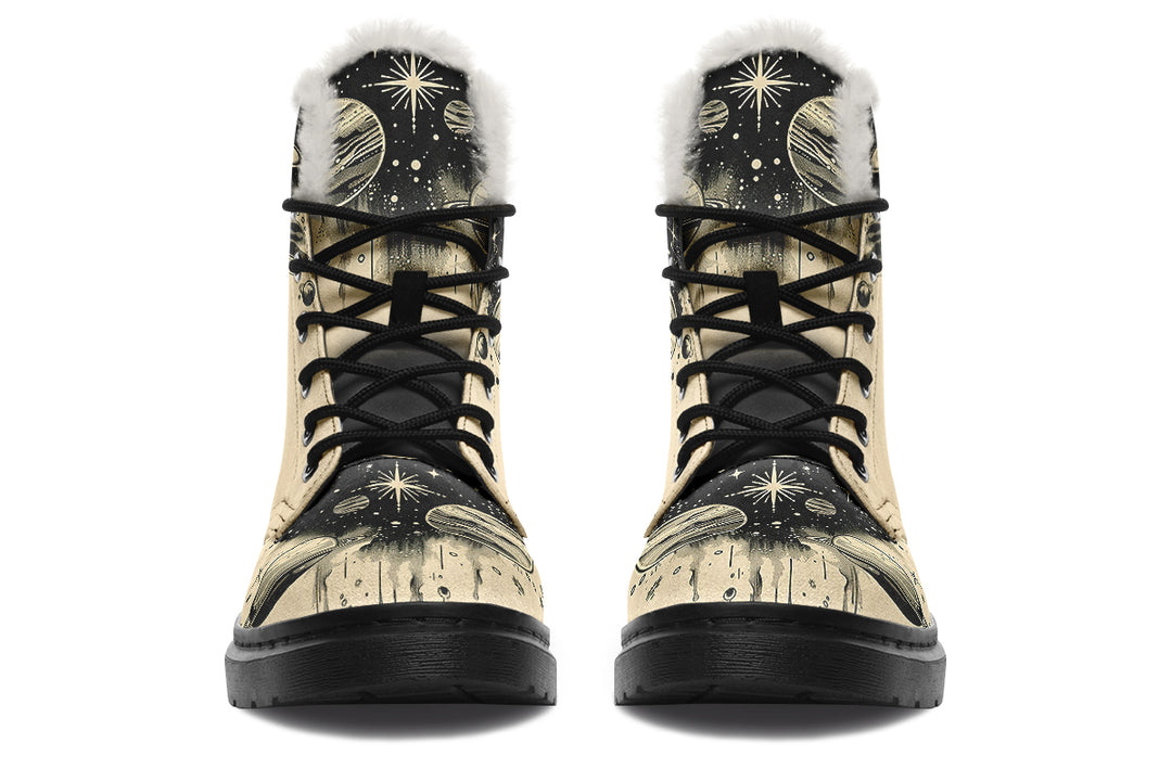 Starwalker Winter Boots - Synthetic Wool Lined Boots Durable Nylon Water Resistant Vibrant Print