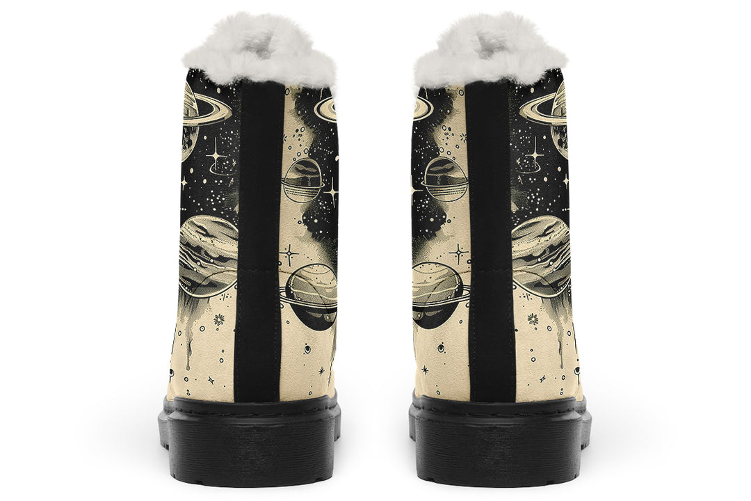 Starwalker Winter Boots - Synthetic Wool Lined Boots Durable Nylon Water Resistant Vibrant Print