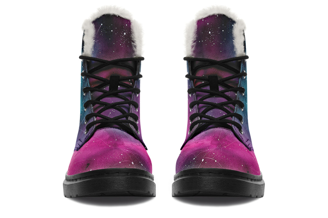 Supernova Winter Boots - Robust Winter Boots Synthetic Wool Lined Water Resistant Toasty Festival Footwear
