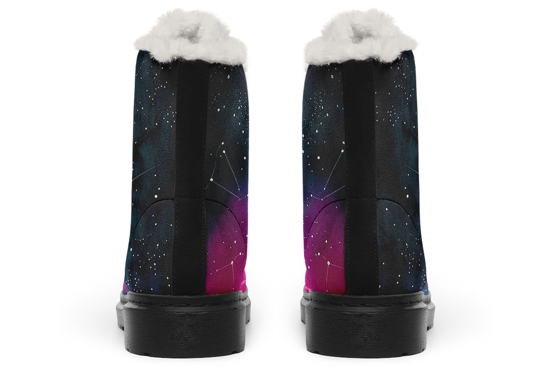 Supernova Winter Boots - Robust Winter Boots Synthetic Wool Lined Water Resistant Toasty Festival Footwear