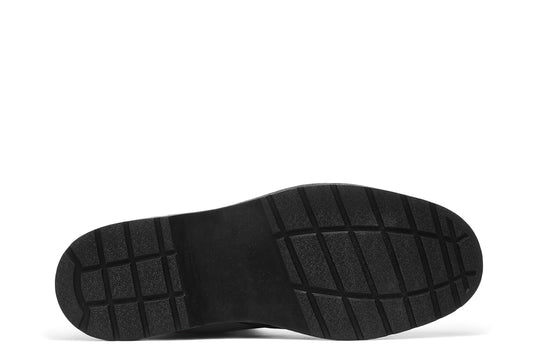 The Redline Winter Boots - Warm Micro-Suede Doc-Style Boots Lined with Vegan Wool