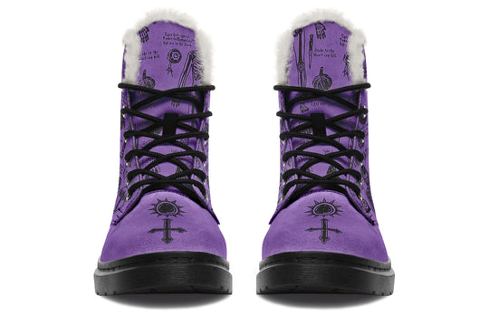 Violet Vampire Study Winter Boots