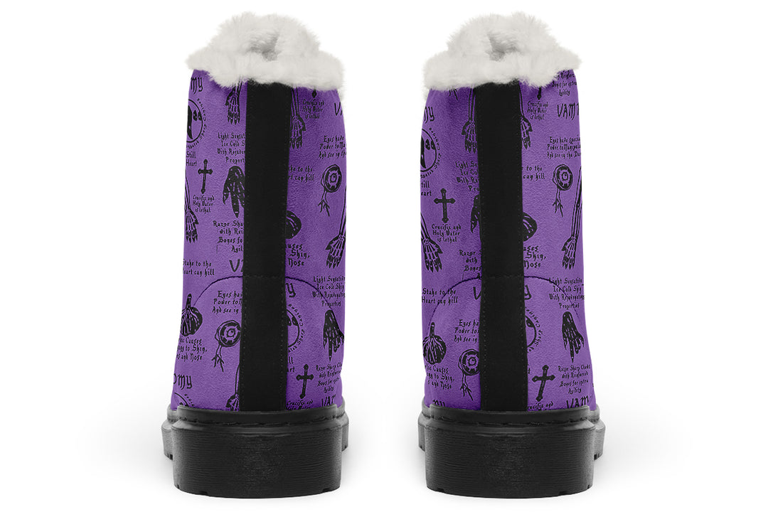 Violet Vampire Study Winter Boots