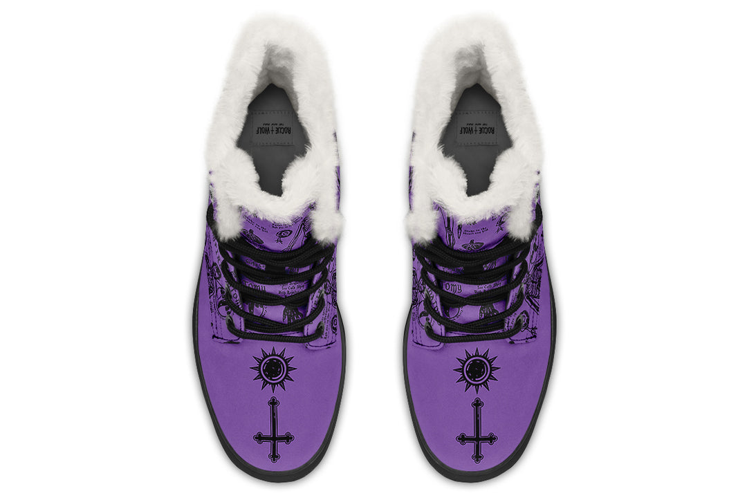 Violet Vampire Study Winter Boots