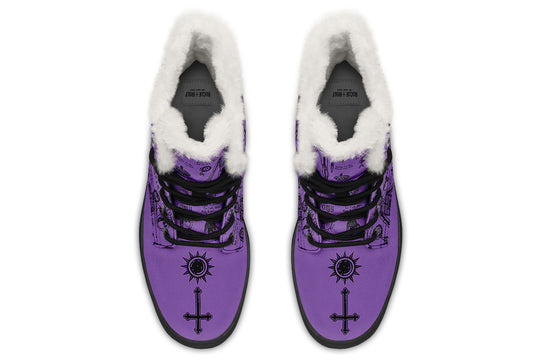 Violet Vampire Study Winter Boots
