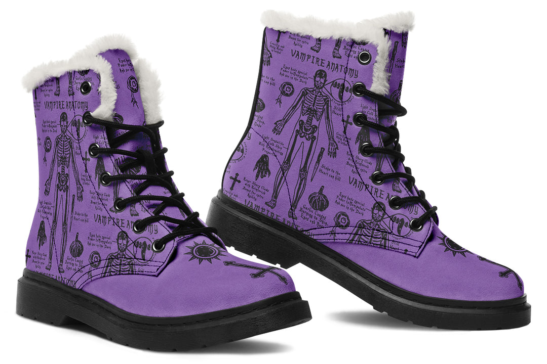 Violet Vampire Study Winter Boots