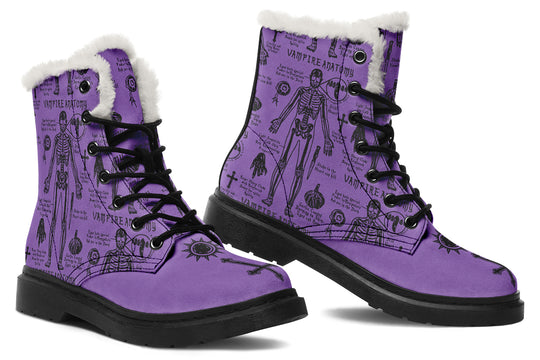 Violet Vampire Study Winter Boots