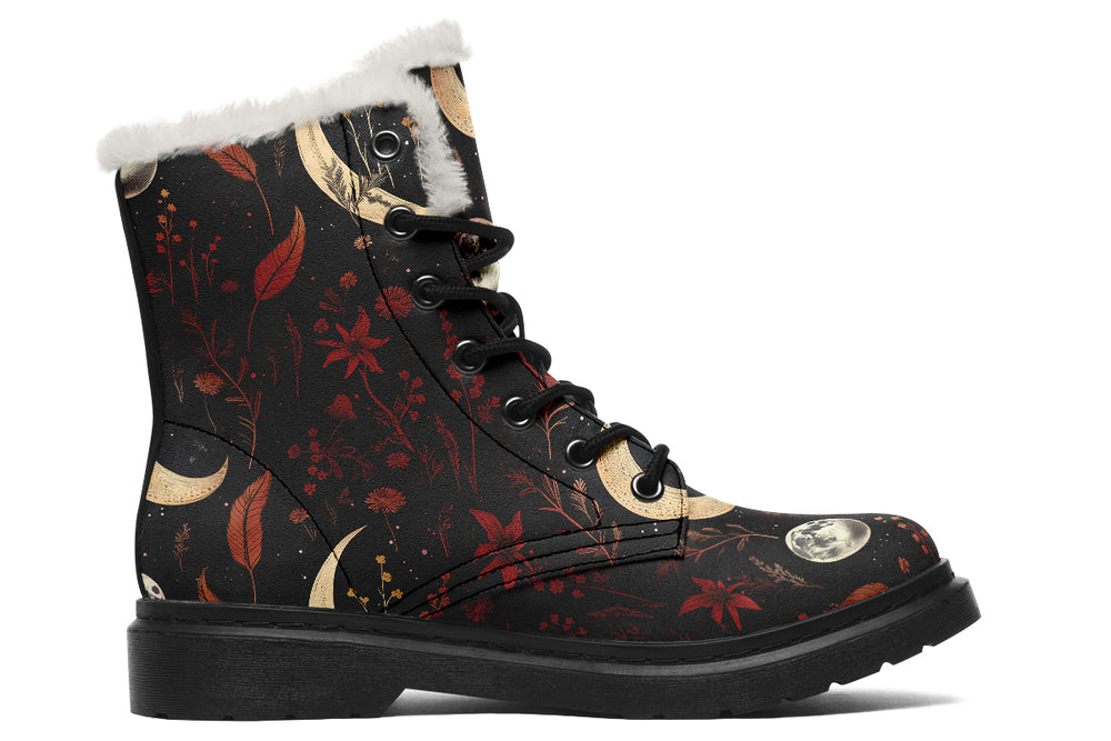 Wine Moonlit Botanica Winter Boots