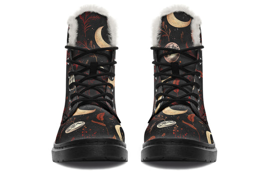 Wine Moonlit Botanica Winter Boots
