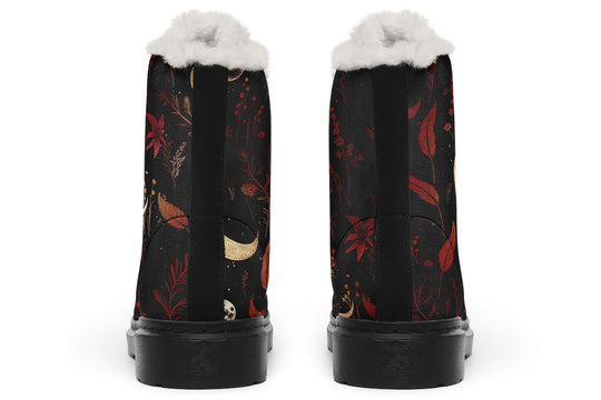 Wine Moonlit Botanica Winter Boots