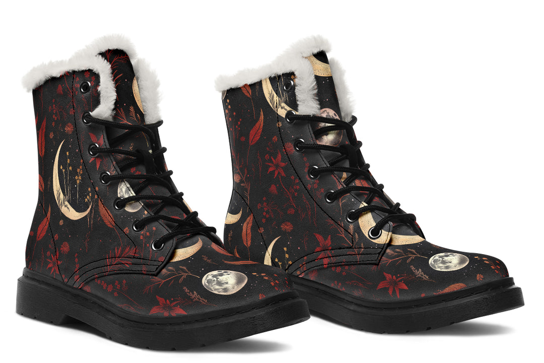 Wine Moonlit Botanica Winter Boots