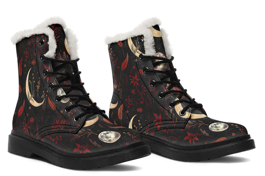 Wine Moonlit Botanica Winter Boots