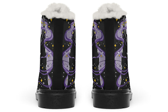 Witch Kitten Winter Boots