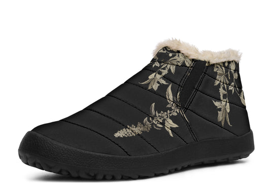 Black Night Ivy Winter Sneakers