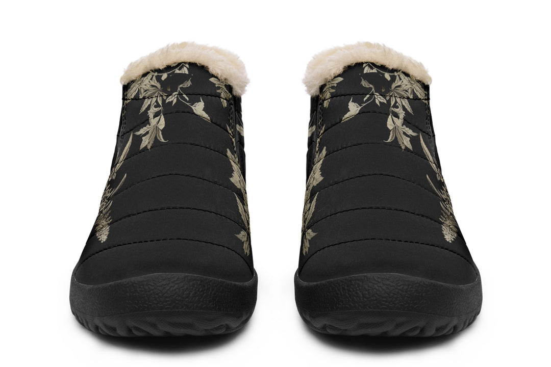 Black Night Ivy Winter Sneakers