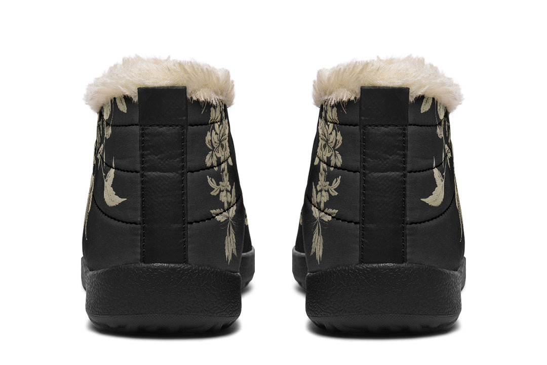 Black Night Ivy Winter Sneakers