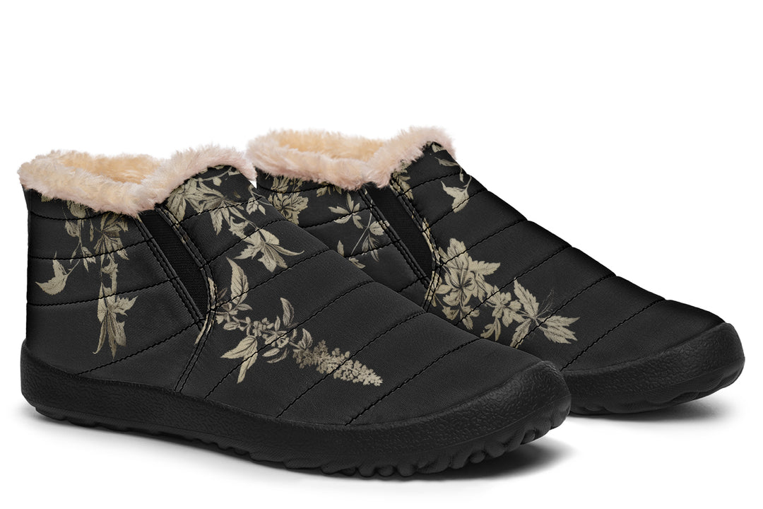 Black Night Ivy Winter Sneakers