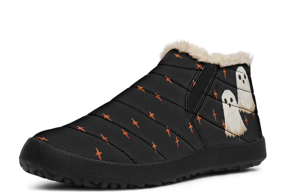 Boo Winter Sneakers - Warm & Easy Slip-On Shoes Lined with Vegan Wool with Anti-Slip Soles