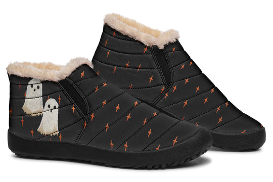 Boo Winter Sneakers - Warm & Easy Slip-On Shoes Lined with Vegan Wool with Anti-Slip Soles