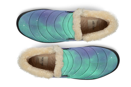 Dawn Winter Sneakers - Warm & Easy Slip-On Shoes Lined with Vegan Wool with Anti-Slip Soles