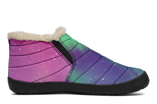 Dreams Winter Sneakers - Warm & Easy Slip-On Shoes Lined with Vegan Wool with Anti-Slip Soles