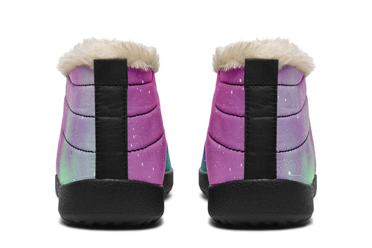 Dreams Winter Sneakers - Warm & Easy Slip-On Shoes Lined with Vegan Wool with Anti-Slip Soles