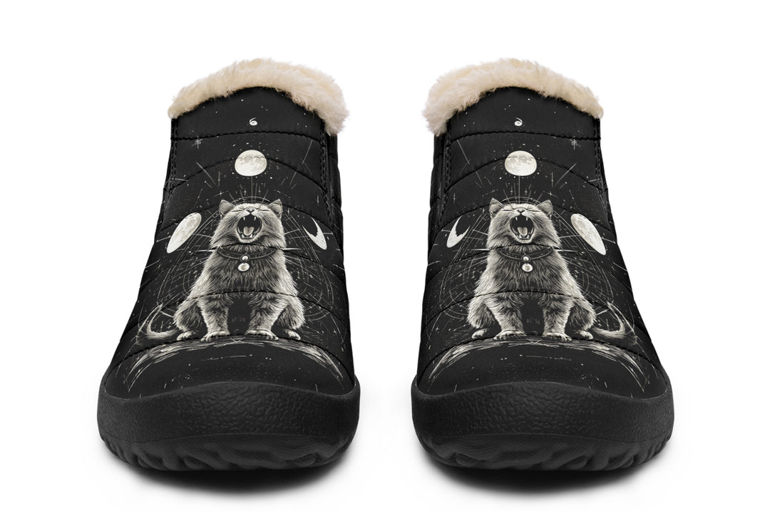 Eclipse Cat Winter Sneakers