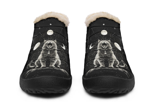Eclipse Cat Winter Sneakers