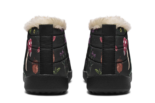 Herbology Winter Sneakers - Warm & Easy Slip-On Shoes Lined with Vegan Wool with Anti-Slip Soles